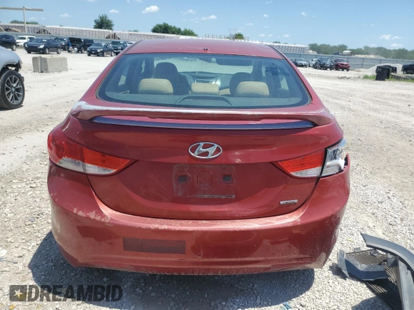 2011 Hyundai Elantra GLS с VIN KMHDH4AE1BU133689, выставлен на аукционе Copart как лот 61598045 с пробегом 144 215 миль миль и Списание • Salvage title. История ставок и продаж доступна на DreamBid. Изображение 6.