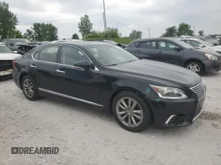 2013 Lexus LS 460 with VIN JTHCL5EF1D5015774, listed as a Copart auction lot 59675505 with 99,323 mi miles and Clean title. Bid and sale history available at DreamBid. Image 4.