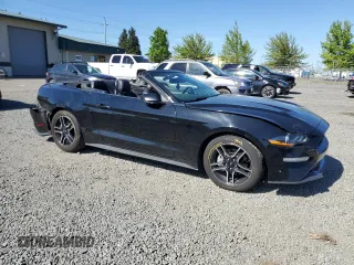 2018 Ford Mustang EcoBoost Premium with VIN 1FATP8UH4J5133507, listed as a Copart auction lot 55310735 with 93,492 mi miles and Salvage title. Bid and sale history available at DreamBid. Image 4.