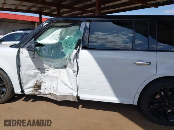 2019 Ford Flex SEL z VIN 2FMGK5C85KBA32026, wystawiony jako IAAI lot #41906819 z przebiegiem 75 295 mil mil oraz . Historia ofert i sprzedaży dostępna na DreamBid. Obrazek 14.