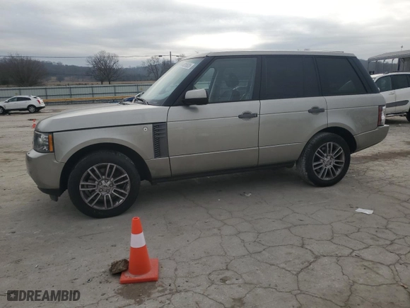 2011 Land Rover Range Rover HSE with VIN SALME1D49BA357169, listed as a Copart auction lot 44018525 with 134,269 mi miles and Clean Title. Bid and sale history available at carsss.com. Image 1.