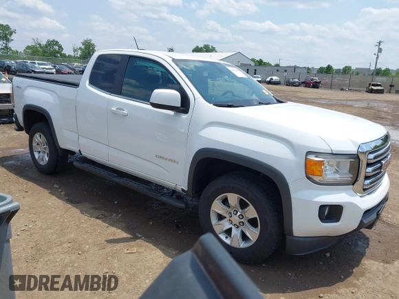 2016 GMC Canyon 4WD SLE with VIN 1GTH6CE32G1331480, listed as a IAAI auction lot 42472439 with 74,582 mi miles and . Bid and sale history available at DreamBid. Image 1.