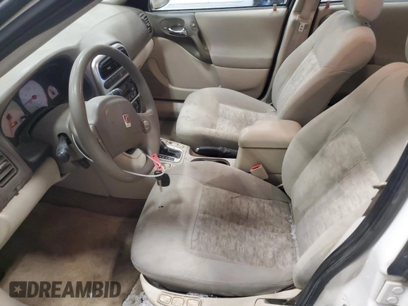 2004 Saturn L L300 2 z VIN 1G8JD54R94Y513778, wystawiony jako Copart lot #48287505 z przebiegiem 102 017 mil mil oraz Nie do naprawy • Non repairable. Historia ofert i sprzedaży dostępna na DreamBid. Obrazek 7.
