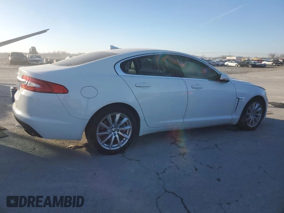 2013 Jaguar XF I4 RWD with VIN SAJWA0ES3DPS71960, listed as a Copart auction lot 46400345 with 0 mi miles and Clean Title. Bid and sale history available at carsss.com. Image 3.
