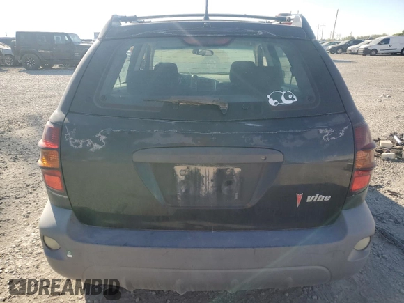 2003 Pontiac Vibe with VIN 5Y2SL62843Z420527, listed as a Copart auction lot 73367424 with 0 mi miles and Salvage Title. Bid and sale history available at carsss.com. Image 6.