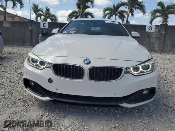 2017 BMW 4 Series 430i with VIN WBA4F7C52HG786643, listed as a Copart auction lot 55383595 with 120,279 mi miles and Clean Title. Bid and sale history available at carsss.com. Image 5.