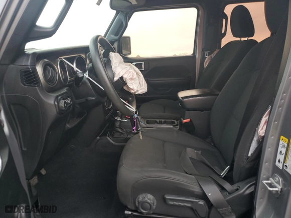 2018 Jeep Wrangler Unlimited Sport S with VIN 1C4HJXDN8JW223058, listed as a Copart auction lot 82550094 with 86,446 mi miles and Salvage Title. Bid and sale history available at carsss.com. Image 7.