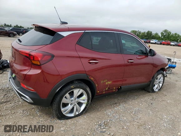 2025 Buick Encore GX Preferred z VIN KL4AMBSP8SB165164, wystawiony jako Copart lot #56245955 z przebiegiem 238 mil mil oraz Szkoda całkowita • Salvage title. Historia ofert i sprzedaży dostępna na DreamBid. Obrazek 3.