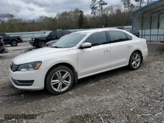 2015 Volkswagen Passat 2.0L TDI SE w/Sunroof with VIN 1VWBV7A31FC018166, listed as a Copart auction lot 49465865 with 114,614 mi miles and Salvage Title. Bid and sale history available at carsss.com. Image 1.