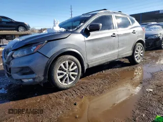2020 Nissan Rogue Sport S with VIN JN1BJ1CW7LW386383, listed as a Copart auction lot 41542125 with 75,977 mi miles and Salvage Title. Bid and sale history available at carsss.com. Image 1.