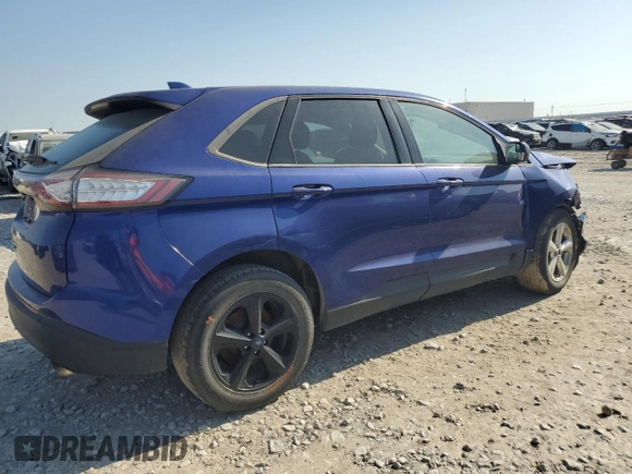 2015 Ford Edge SE z VIN 2FMTK3G8XFBB81101, wystawiony jako Copart lot #50248595 z przebiegiem 106 793 mil mil oraz Szkoda całkowita • Salvage title. Historia ofert i sprzedaży dostępna na DreamBid. Obrazek 3.