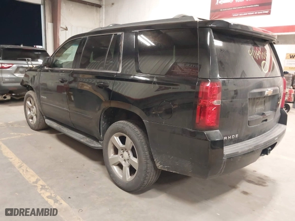 2017 Chevrolet Tahoe LS with VIN 1GNSCAKC2HR395732, listed as a IAAI auction lot 41149014 with 133,727 mi miles. Bid and sale history available at carsss.com. Image 3.