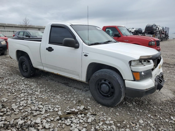 2011 Chevrolet Colorado Work Truck with VIN 1GCCSBF96B8103744, listed as a Copart auction lot 51581385 with 237,503 mi miles and Salvage Title. Bid and sale history available at carsss.com. Image 4.