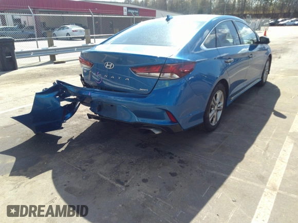2018 Hyundai Sonata Sport with VIN 5NPE34AF4JH701183, listed as a IAAI auction lot 41901813 with 99,132 mi miles and . Bid and sale history available at carsss.com. Image 4.