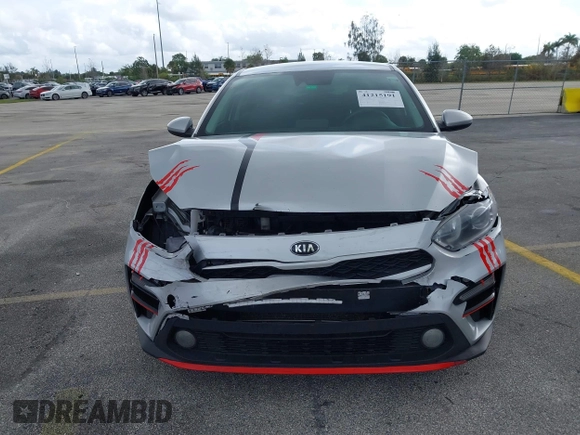 2021 Kia Forte LXS with VIN 3KPF24AD6ME294384, listed as a IAAI auction lot 41215191 with 146,115 mi miles. Bid and sale history available at carsss.com. Image 12.