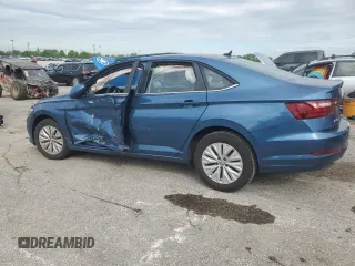 2020 Volkswagen Jetta S with VIN 3VWCB7BU4LM017849, listed as a Copart auction lot 55959285 with 57,125 mi miles and Salvage title. Bid and sale history available at DreamBid. Image 2.