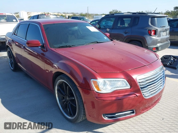 2011 Chrysler 300 with VIN 2C3CA4CG6BH531863, listed as a IAAI auction lot 41478090 with 165,121 mi miles. Bid and sale history available at carsss.com. Image 1.