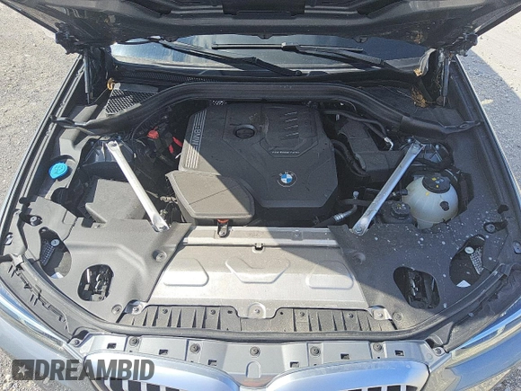 2023 BMW X3 sDrive30i with VIN 5UX43DP03P9S25216, listed as a Copart auction lot 56060045 with 31,303 mi miles and Clean Title. Bid and sale history available at DreamBid. Image 11.