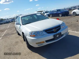2003 Acura TL Type S with VIN 19UUA56893A064661, listed as a IAAI auction lot 41912817 with 152,039 mi miles. Bid and sale history available at carsss.com. Image 1.