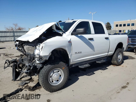 2022 Ram 2500 Tradesman with VIN 3C6UR5CJ9NG282335, listed as a Copart auction lot 46089775 with 58,164 mi miles and Salvage title. Bid and sale history available at DreamBid. Image 1.