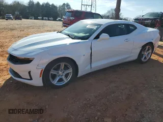 2019 Chevrolet Camaro 1LS with VIN 1G1FB1RX4K0122382, listed as a Copart auction lot 43888895 with 74,340 mi miles and Salvage Title. Bid and sale history available at carsss.com. Image 1.