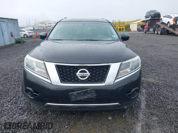 2015 Nissan Pathfinder SV with VIN 5N1AR2MN8FC706485, listed as a IAAI auction lot 40790335 with 123,342 mi miles. Bid and sale history available at carsss.com. Image 12.