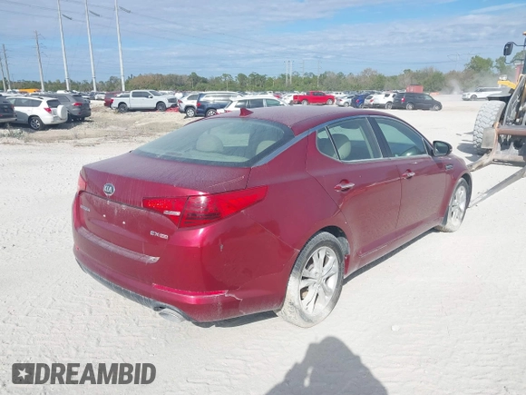2013 Kia Optima EX with VIN 5XXGN4A78DG237164, listed as a IAAI auction lot 40764476 with 100,514 mi miles and . Bid and sale history available at DreamBid. Image 15.