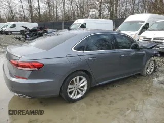 2020 Volkswagen Passat 2.0T SE with VIN 1VWSA7A38LC012730, listed as a Copart auction lot 45596335 with 69,611 mi miles and Salvage Title. Bid and sale history available at carsss.com. Image 3.