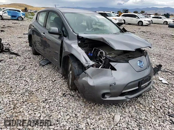 2015 Nissan LEAF SV with VIN 1N4AZ0CP6FC332833, listed as a Copart auction lot 64674203 with 67,873 mi miles and . Bid and sale history available at DreamBid. Image 11.