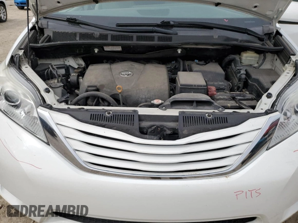 2017 Toyota Sienna LE Auto Access Seat with VIN 5TDKZ3DC1HS889159, listed as a Copart auction lot 50069705 with 142,212 mi miles and Salvage Title. Bid and sale history available at DreamBid. Image 12.