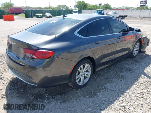 2015 Chrysler 200 Limited z VIN 1C3CCCAB0FN653658, wystawiony jako IAAI lot #42077091 z przebiegiem 151 691 mil mil oraz . Historia ofert i sprzedaży dostępna na DreamBid. Obrazek 4.