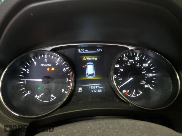 2015 Nissan Rogue SL with VIN 5N1AT2MV0FC818599, listed as a Copart auction lot 54659605 with 143,877 mi miles and Salvage Title. Bid and sale history available at carsss.com. Image 9.
