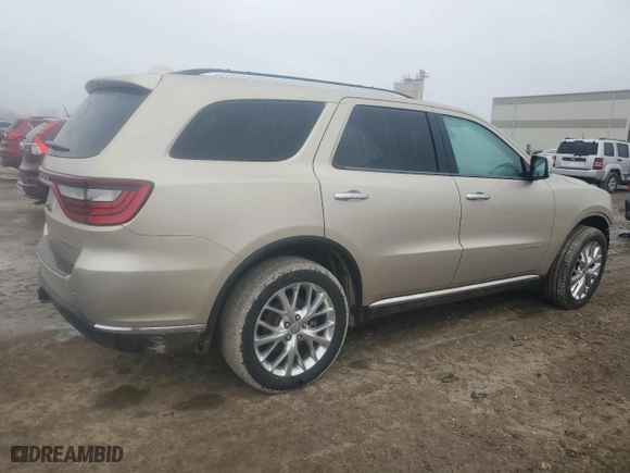 2015 Dodge Durango Citadel with VIN 1C4RDJEG2FC703324, listed as a Copart auction lot 42968865 with 147,833 mi miles and Salvage Title. Bid and sale history available at carsss.com. Image 3.