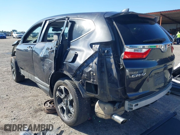 2017 Honda CR-V Touring with VIN 2HKRW2H90HH661501, listed as a IAAI auction lot 41475278 with 1 mi miles. Bid and sale history available at carsss.com. Image 3.