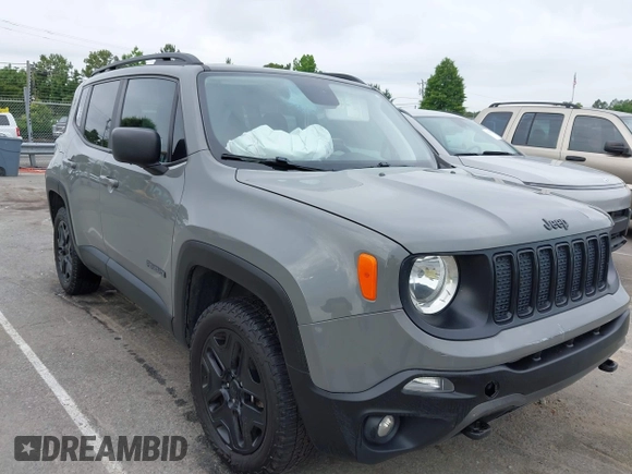 2020 Jeep Renegade Jeepster with VIN ZACNJBABXLPL53923, listed as a IAAI auction lot 42359624 with 67,418 mi miles and . Bid and sale history available at DreamBid. Image 1.