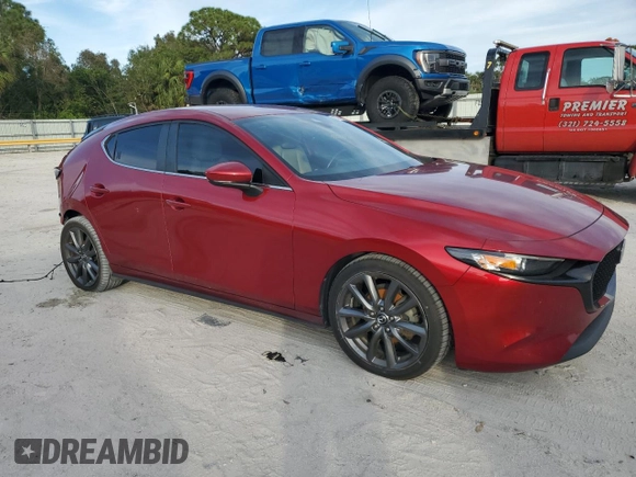 2019 Mazda 3 Preferred with VIN JM1BPAMM2K1141639, listed as a Copart auction lot 87246204 with 105,868 mi miles and Non repairable. Bid and sale history available at DreamBid. Image 4.