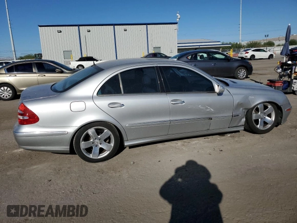 2003 Mercedes-Benz E-Class 3.2L with VIN WDBUF65J73X111272, listed as a Copart auction lot 73171144 with 113,738 mi miles and Salvage Title. Bid and sale history available at carsss.com. Image 3.