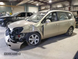 2008 Kia Rondo LX with VIN KNAFG526487154070, listed as a Copart auction lot 43336065 with 154,959 mi miles and Salvage Title. Bid and sale history available at carsss.com. Image 1.