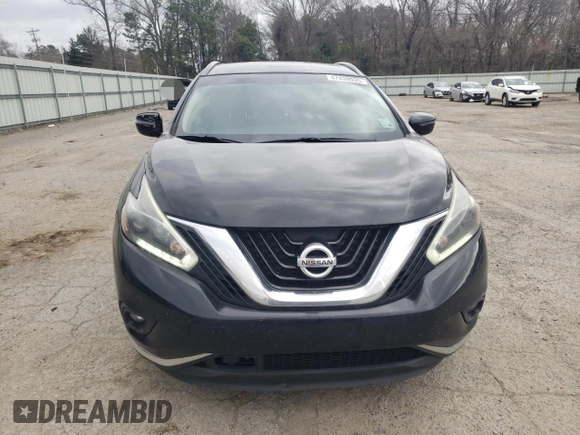 2018 Nissan Murano S with VIN 5N1AZ2MG6JN146898, listed as a Copart auction lot 47839935 with 133,544 mi miles and Salvage Title. Bid and sale history available at DreamBid. Image 5.