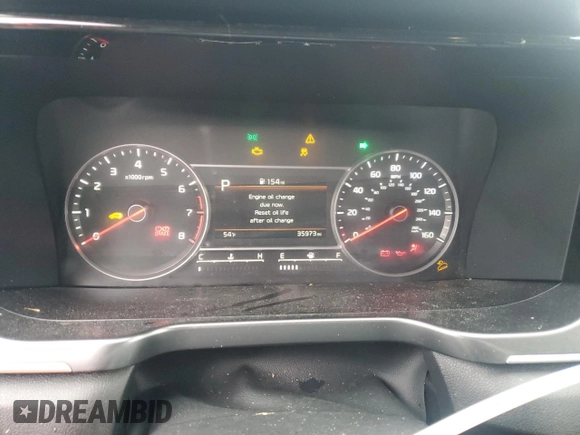2023 Kia Sorento LX with VIN 5XYRG4LC7PG234883, listed as a Copart auction lot 46088235 with 35,973 mi miles and Salvage Title. Bid and sale history available at carsss.com. Image 9.