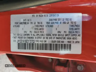 2014 Mazda 2 Sport with VIN JM1DE1KY8E0172702, listed as a Copart auction lot 69766954 with 170,078 mi miles and Salvage Title. Bid and sale history available at carsss.com. Image 12.