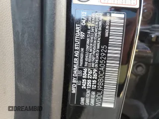 2012 Mercedes-Benz CLS 550 with VIN WDDLJ9BB0CA052925, listed as a Copart auction lot 51093785 with 118,854 mi miles and Salvage Title. Bid and sale history available at DreamBid. Image 15.