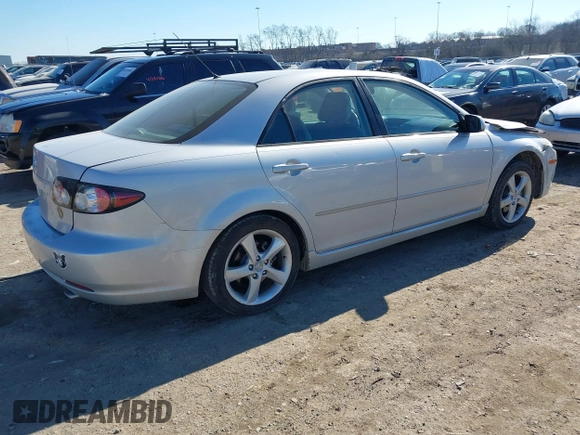 2007 Mazda Mazda6 i Sport VE with VIN 1YVHP80C475M20729, listed as a IAAI auction lot 41391622 with 154,147 mi miles. Bid and sale history available at carsss.com. Image 4.