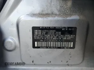 2012 Subaru Impreza Premium z VIN JF1GJAC65CH028213, wystawiony jako Copart lot #57034885 z przebiegiem Nie podano mil oraz Szkoda całkowita • Salvage title. Historia ofert i sprzedaży dostępna na DreamBid. Obrazek 13.