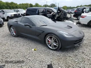 2016 Chevrolet Corvette 2LT with VIN 1G1YD2D74G5104720, listed as a Copart auction lot 70192474 with 34,686 mi miles and Salvage Title. Bid and sale history available at carsss.com. Image 4.