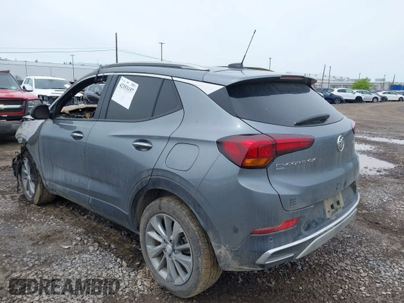 2022 Buick Encore GX Essence with VIN KL4MMGSL2NB024182, listed as a IAAI auction lot 42353157 with 19,670 mi miles and . Bid and sale history available at DreamBid. Image 3.