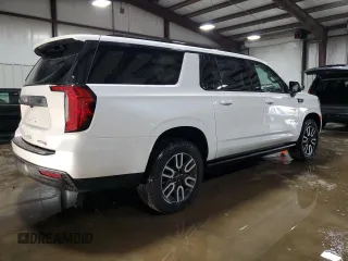 2024 GMC Yukon XL AT4 with VIN 1GKS2HKD8RR211249, listed as a Copart auction lot 74127264 with 9,091 mi miles and Salvage Title. Bid and sale history available at carsss.com. Image 3.