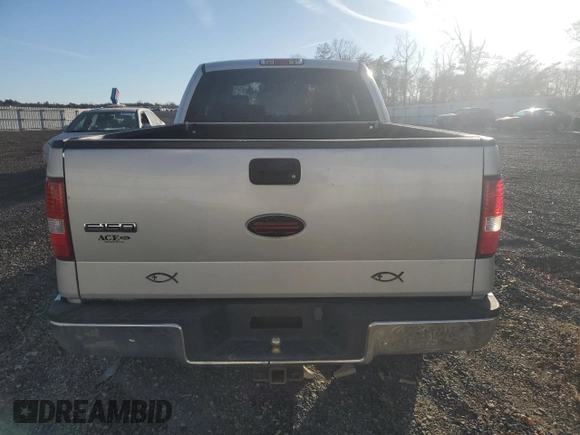2007 Ford F-150 STX with VIN 1FTRX14W07NA00455, listed as a Copart auction lot 42367815 with 0 mi miles and Salvage Title. Bid and sale history available at carsss.com. Image 6.