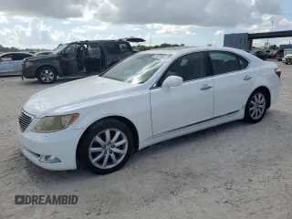 2007 Lexus LS 460 с VIN JTHBL46F275038229, выставлен на аукционе Copart как лот 61937645 с пробегом 81 691 миль миль и Чистый • Clean title. История ставок и продаж доступна на DreamBid. Изображение 1.