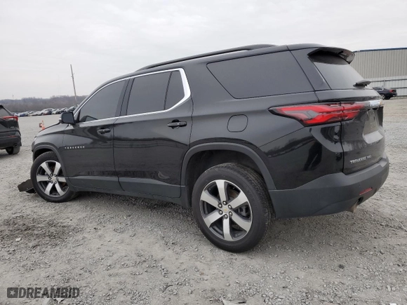 2022 Chevrolet Traverse LT Leather with VIN 1GNEVHKW5NJ108324, listed as a Copart auction lot 86741494 with 137,882 mi miles and Salvage Title. Bid and sale history available at carsss.com. Image 2.